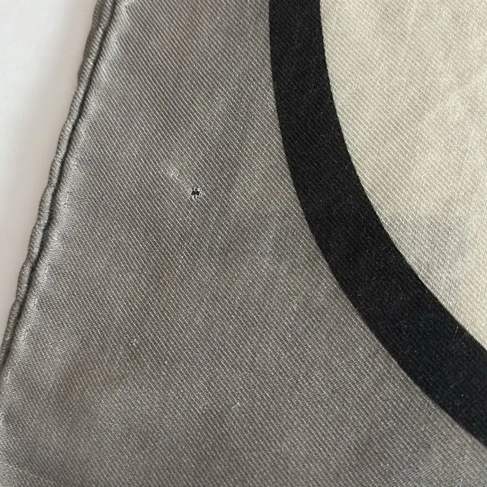 RANI ARABELLA Horse Racing Scarf Shawl Beige Taupe Cashmere Silk Wool ITALY 51”